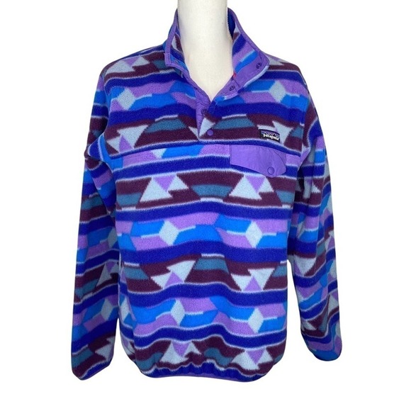 Patagonia Synchilla Snap-T Fleece Pullover Guatemalan Tango - Picture 4 of 12